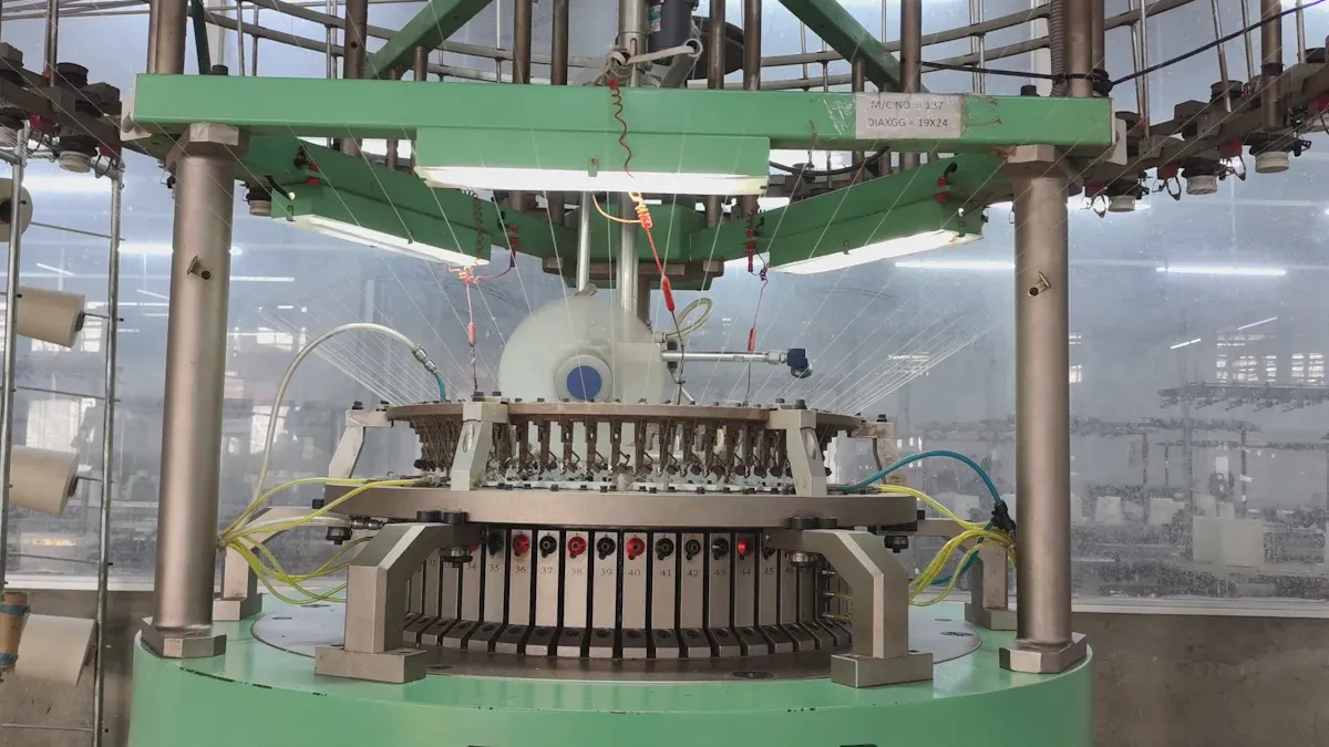 circular knitting machine Máy đan tròn