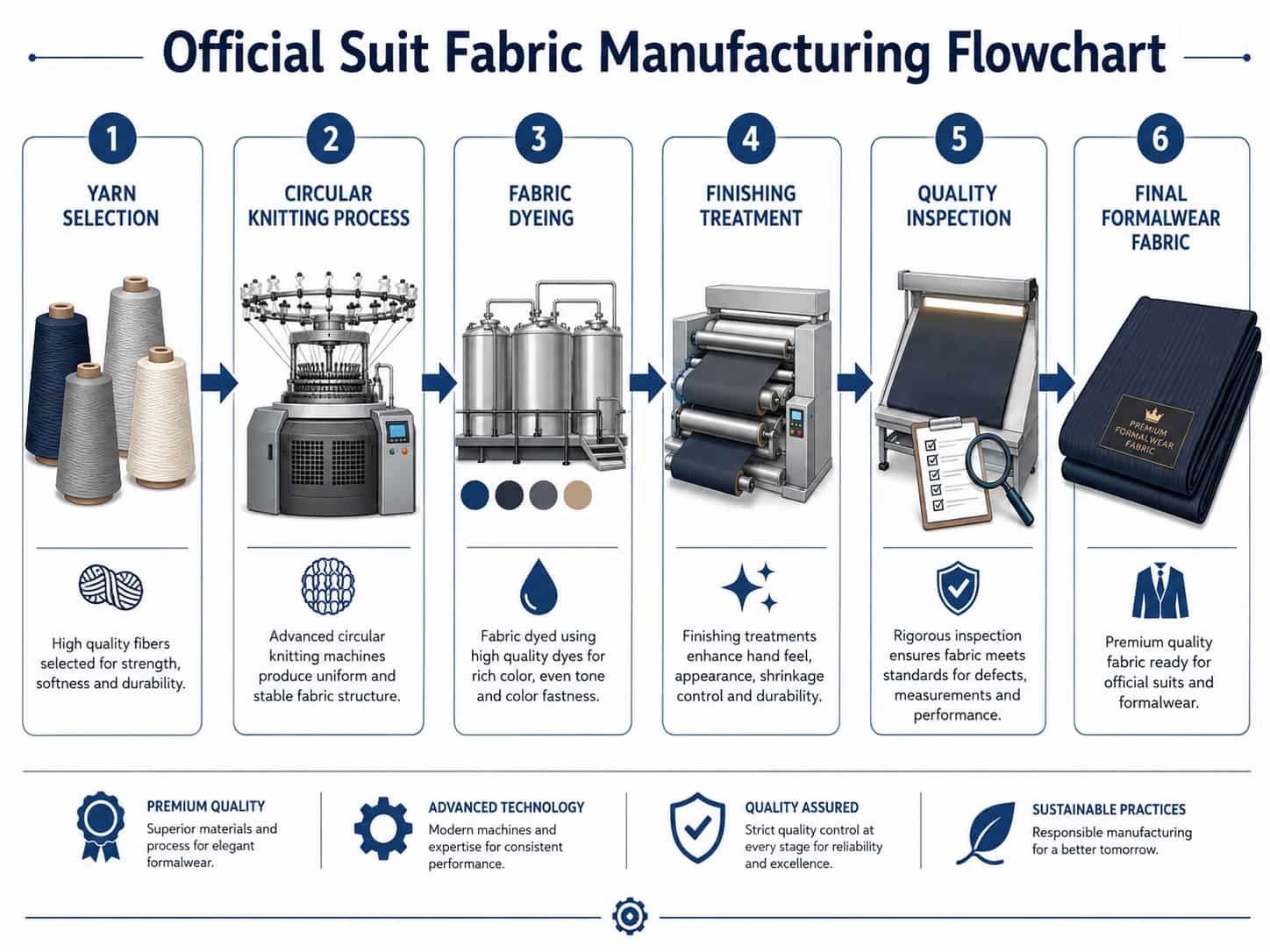 Official_Suit_Fabric_Manufacturing_Flowchart Chính thức_Suit_Vải_Sản xuất_sơ đồ quy trình