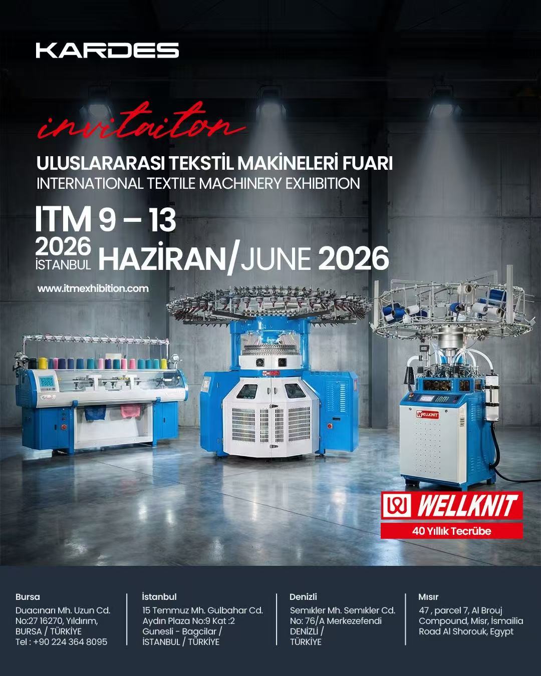 LỊCH TRIỂN LÃM NĂM 2026